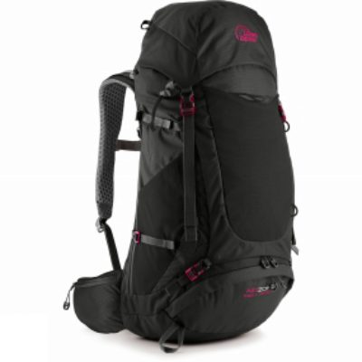 Lowe Alpine Womens AirZone Trek+ ND33:40 Rucksack Black Lowe Alpine Womens AirZone Trek+ ND33:40 Rucksack Black